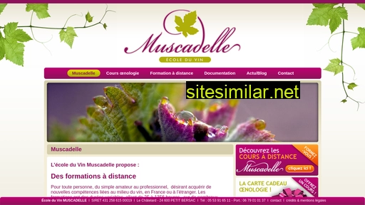 ecole-muscadelle.fr alternative sites