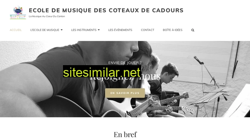 Ecole-musique-cadours similar sites