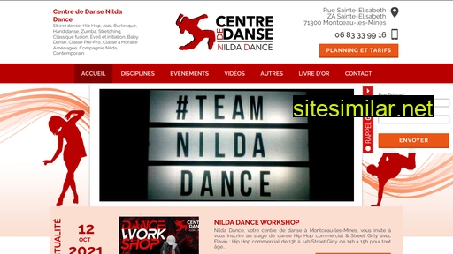 ecole-nildadance.fr alternative sites