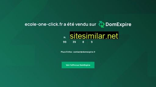 ecole-one-click.fr alternative sites
