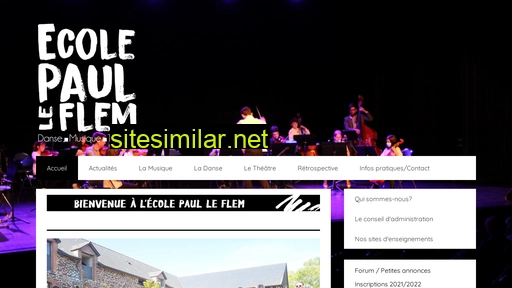 ecole-paulleflem.fr alternative sites