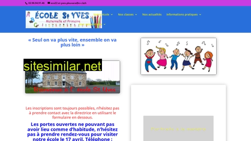 ecole-plouvara.fr alternative sites