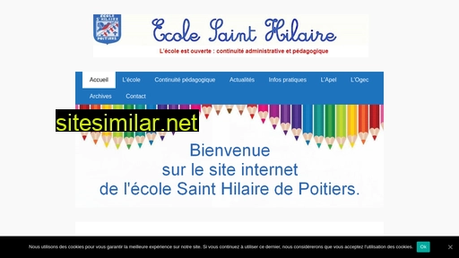ecole-saint-hilaire.fr alternative sites