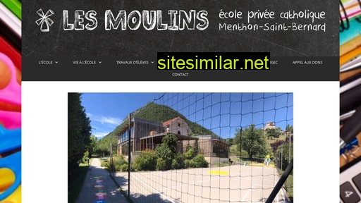 ecolepriveelesmoulins.fr alternative sites