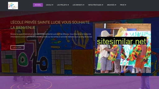 ecolesaintelucie.fr alternative sites