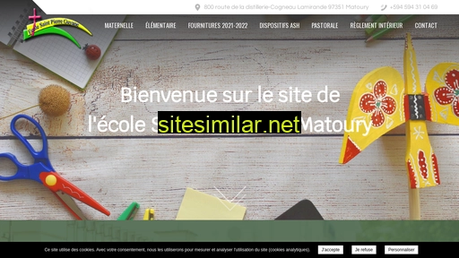ecolestpierreguyane.fr alternative sites