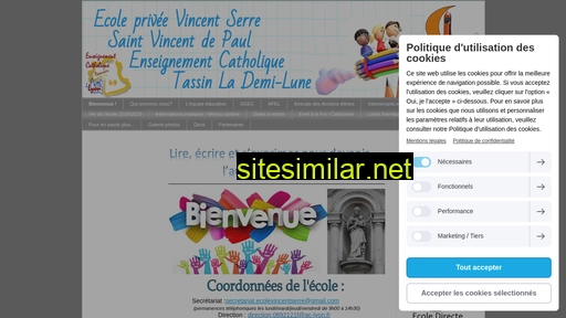 ecolevincentserre.fr alternative sites