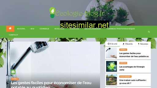 Ecologie-blog similar sites