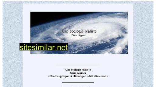 ecologie-illusion.fr alternative sites