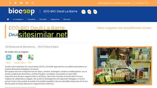 eco-bio-biocoop-deuil-la-barre.fr alternative sites