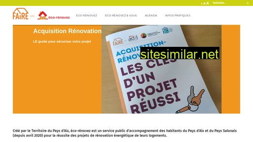 eco-renovez.fr alternative sites