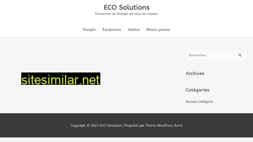 eco-solutions.fr alternative sites