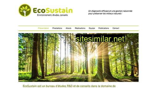 ecosustain.fr alternative sites
