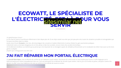 ecowatt-provence-azur.fr alternative sites