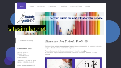 ecrivainpublic89.fr alternative sites