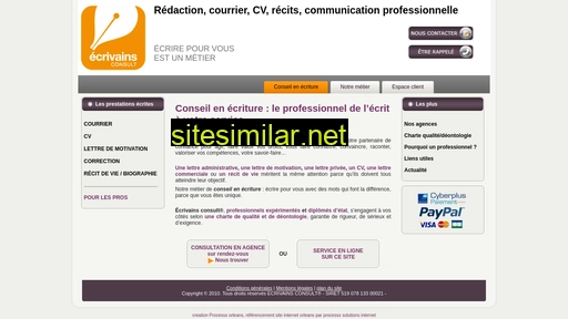ecrivains-consult.fr alternative sites
