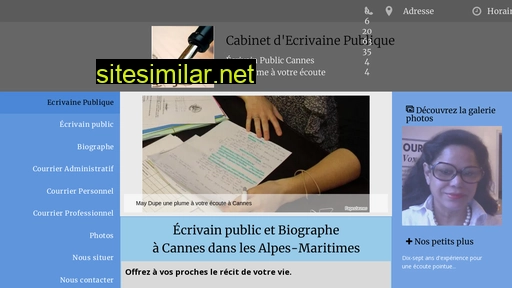 ecrivainpublic-cannes-maydupe.fr alternative sites