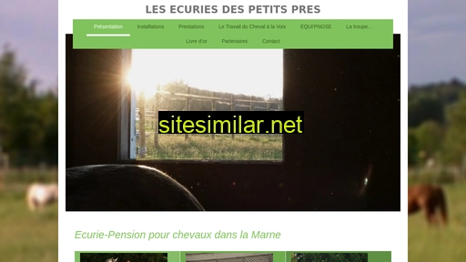 ecuriesdespetitspres.fr alternative sites