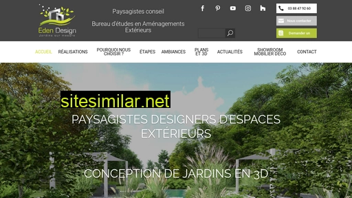 eden-design.fr alternative sites