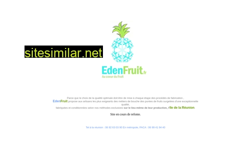edenfruit.fr alternative sites