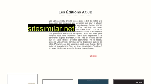 editions-aojb.fr alternative sites