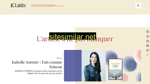 editions-jclattes.fr alternative sites