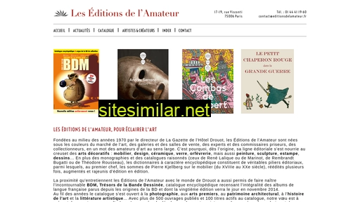 editionsdelamateur.fr alternative sites
