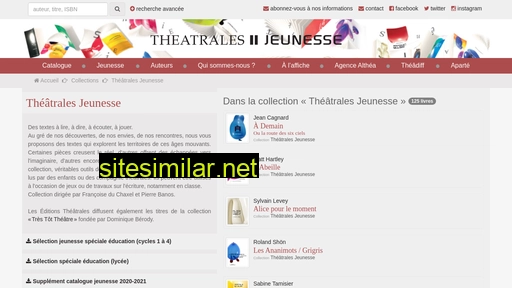 editionstheatrales.fr alternative sites