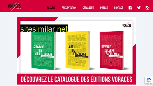 editions-voraces.fr alternative sites