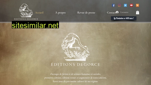 editionsdegorce.fr alternative sites