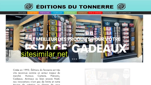 editionsdutonnerre.fr alternative sites