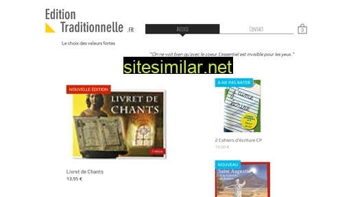 editiontraditionnelle.fr alternative sites