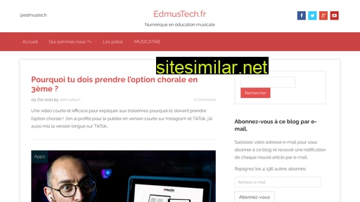 edmustech.fr alternative sites