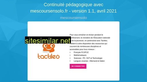 edu.tactileo.fr alternative sites