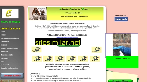 educationcaninedelomois.fr alternative sites