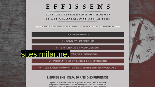 effissens.fr alternative sites