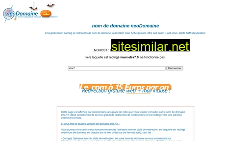 efra7.fr alternative sites