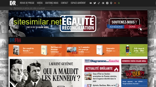 egaliteetreconciliation.fr alternative sites