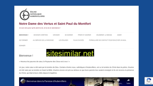 eglise-catholique-aubervilliers.fr alternative sites