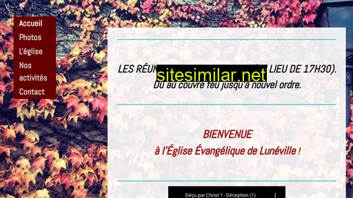 eglise-evangelique-luneville.fr alternative sites