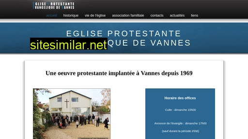 egliseprotestanteevangeliquevannes.fr alternative sites