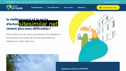 ehpad-larosee.fr alternative sites