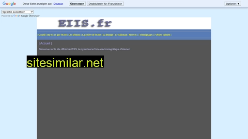 eiis.fr alternative sites