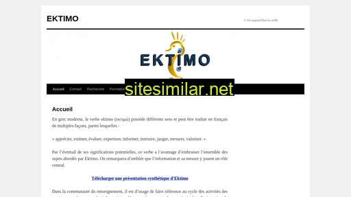 ektimo.fr alternative sites
