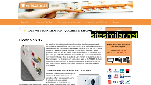 electricien-95-urgence.fr alternative sites