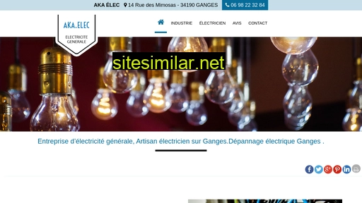electricien-ganges.fr alternative sites