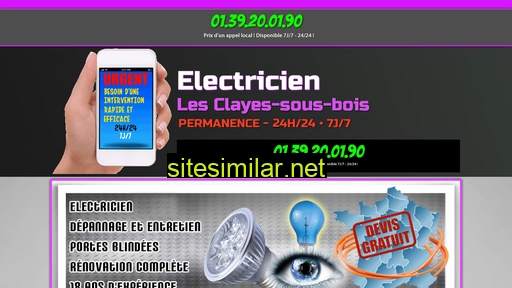 electricien-les-clayes-sous-bois.fr alternative sites