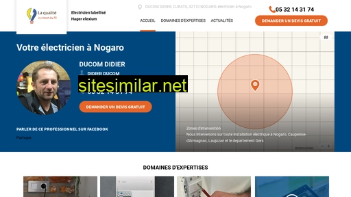 electricien-nogaro-ducomdidier-hager.fr alternative sites