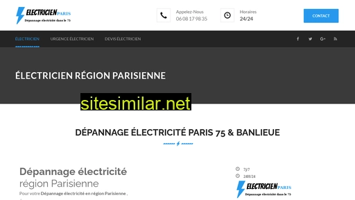 Electricien-paris-region similar sites