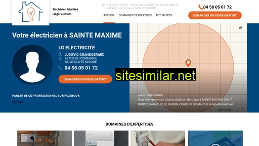 electricien-saintemaxime-lg-hager.fr alternative sites